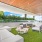 Covered outdoor lounge