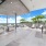 Spacious sky lounge with covered seating